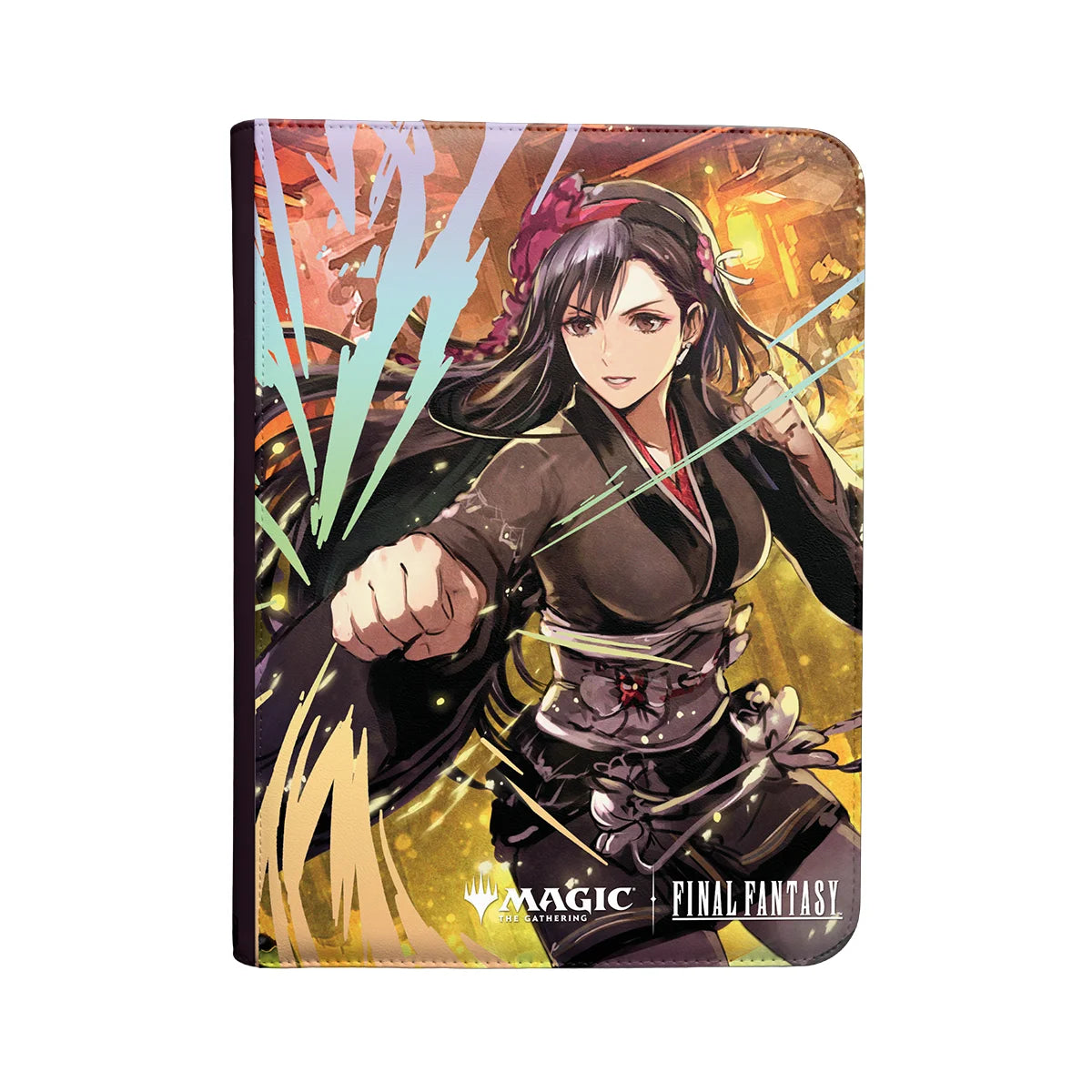 Ultra PRO MAGIC: THE GATHERING FINAL FANTASY Tifa Lockhart 9-Pocket Zippered Premium PRO-BINDER - Preorder - ETA: 1 Quartal 2027