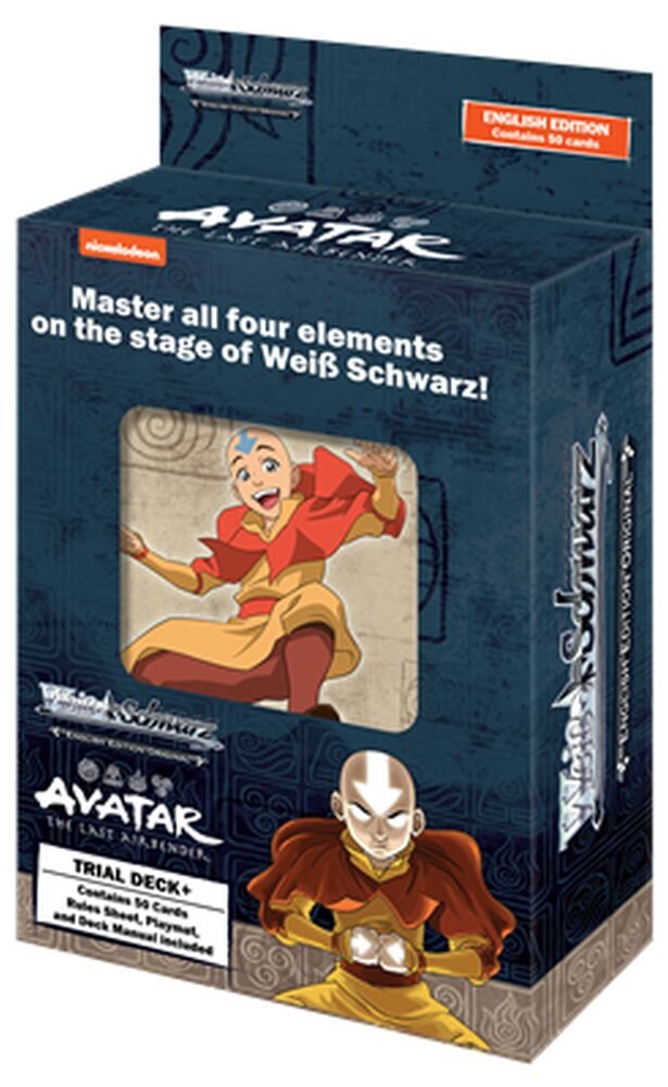 Weiß Schwarz - Avatar: The Last Airbender Trial Deck - englische Ausgabe - sofort lieferbar