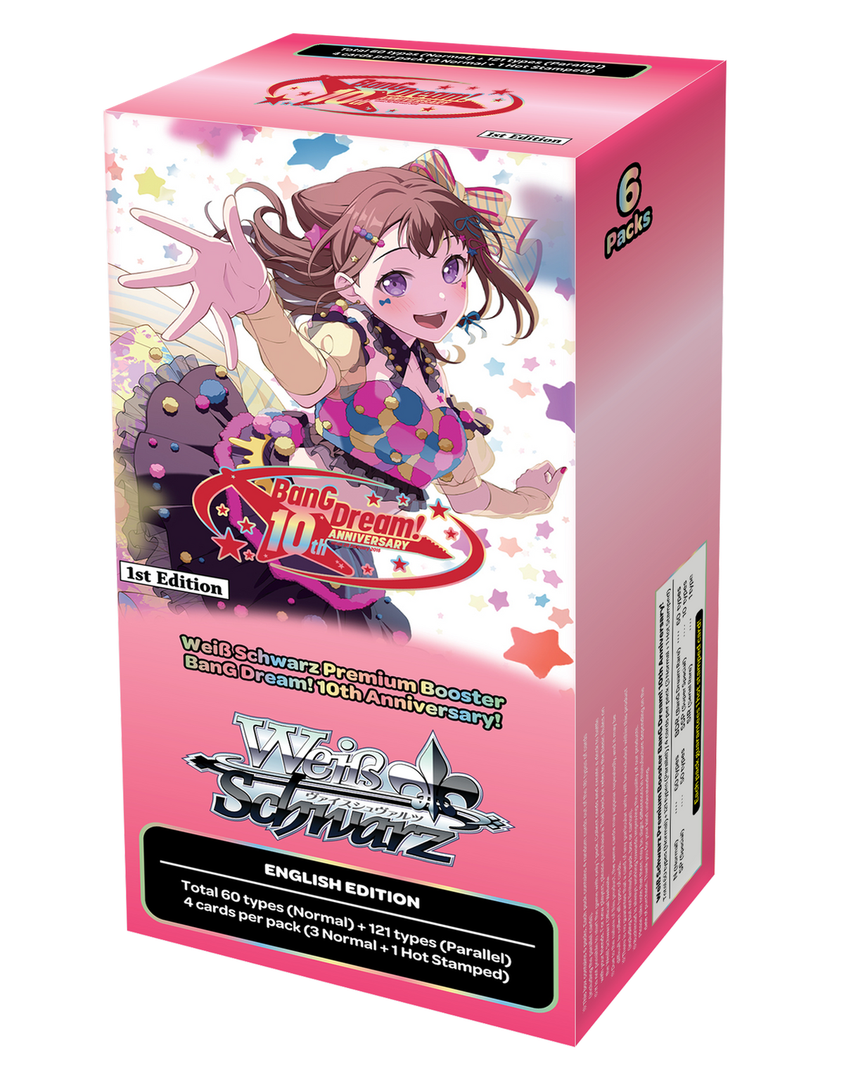 Weiß Schwarz - BanG Dream! 10th Anniversary! Premium Booster Display - englische Ausgabe - sofort lieferbar