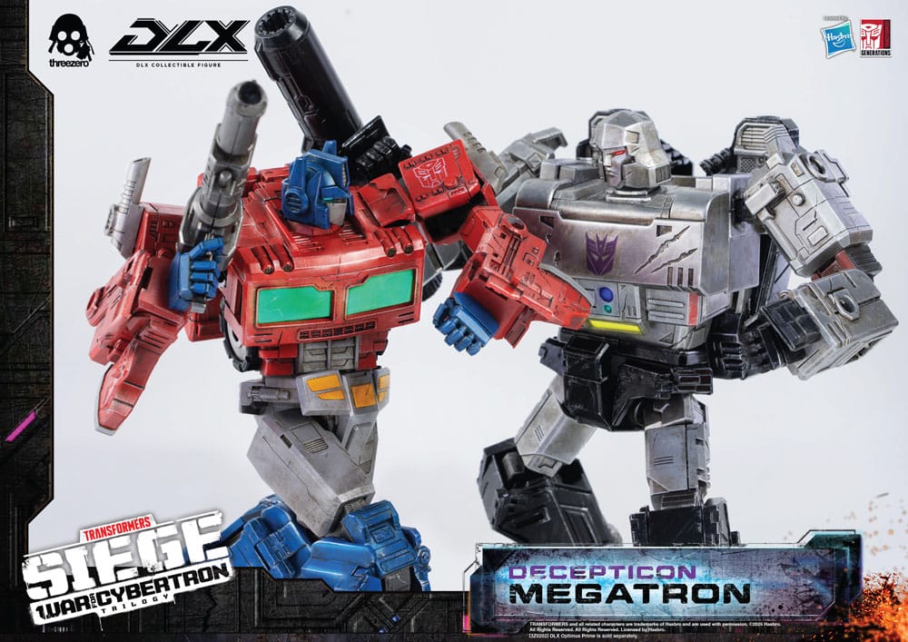 Transformers: War for Cybertron Trilogy DLX Actionfigur 1/6 Megatron 25 cm    - Preorder - ETA: 26.09.2025
