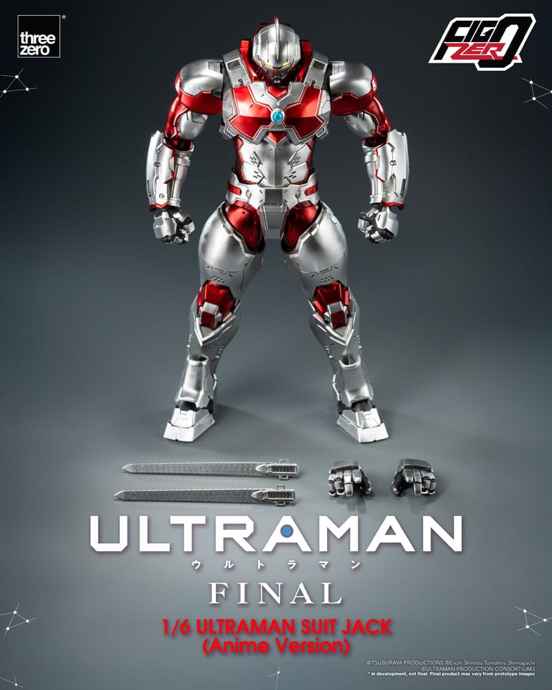Ultraman Final FigZero Actionfigur 1/6 Ultraman Suit Jack Anime Version 35 cm   - Preorder - ETA: 31.07.2026