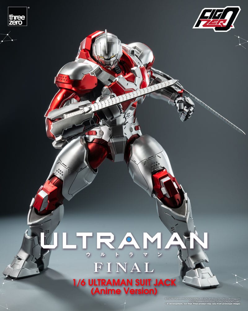Ultraman Final FigZero Actionfigur 1/6 Ultraman Suit Jack Anime Version 35 cm   - Preorder - ETA: 31.07.2026
