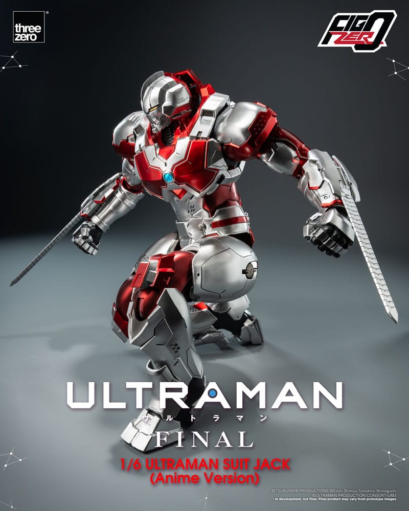 Ultraman Final FigZero Actionfigur 1/6 Ultraman Suit Jack Anime Version 35 cm   - Preorder - ETA: 31.07.2026