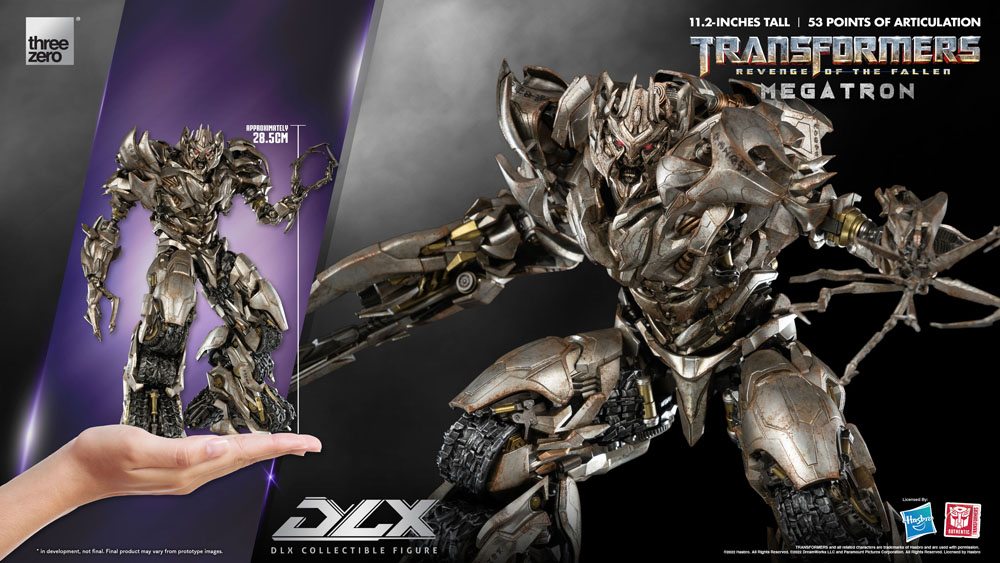 Transformers - Die Rache DLX Actionfigur 1/6 Megatron 28 cm - Versand: 7 Tage nach Bestellung