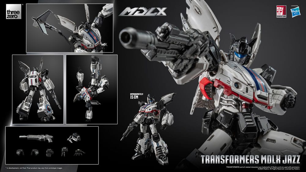 Transformers MDLX Actionfigur Jazz 15 cm    - Versand: 5-7 Tage nach Bestellung