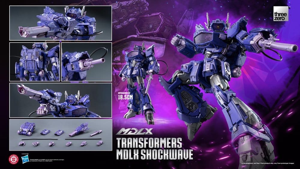 Transformers MDLX Actionfigur Shockwave 19 cm   - Preorder - ETA: 25.11.2026