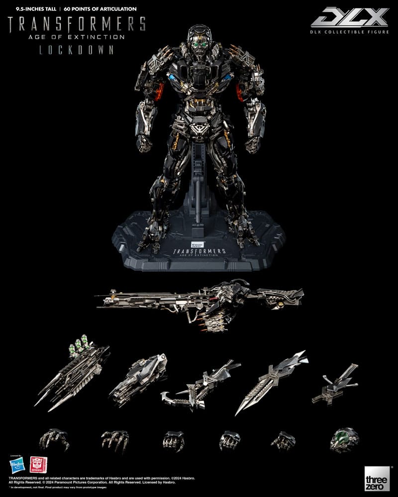 Transformers: Age of Extinction DLX Actionfigur 1/6 Lockdown 24 cm   - Preorder - ETA: 09.09.2026