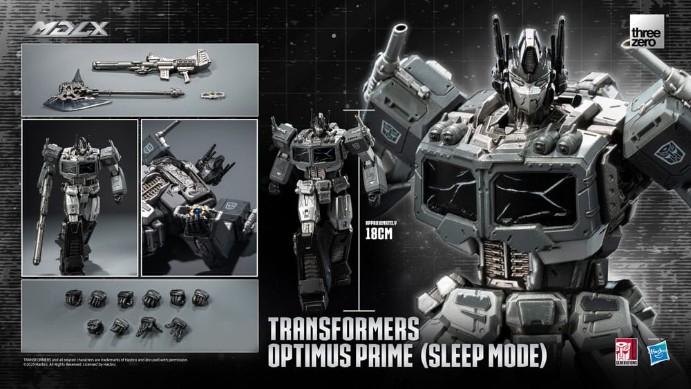 Transformers MDLX Actionfigur Optimus Prime (Sleep Mode) 18 cm *heo exclusive* - Versand: 5-7 Tage nach Bestellung
