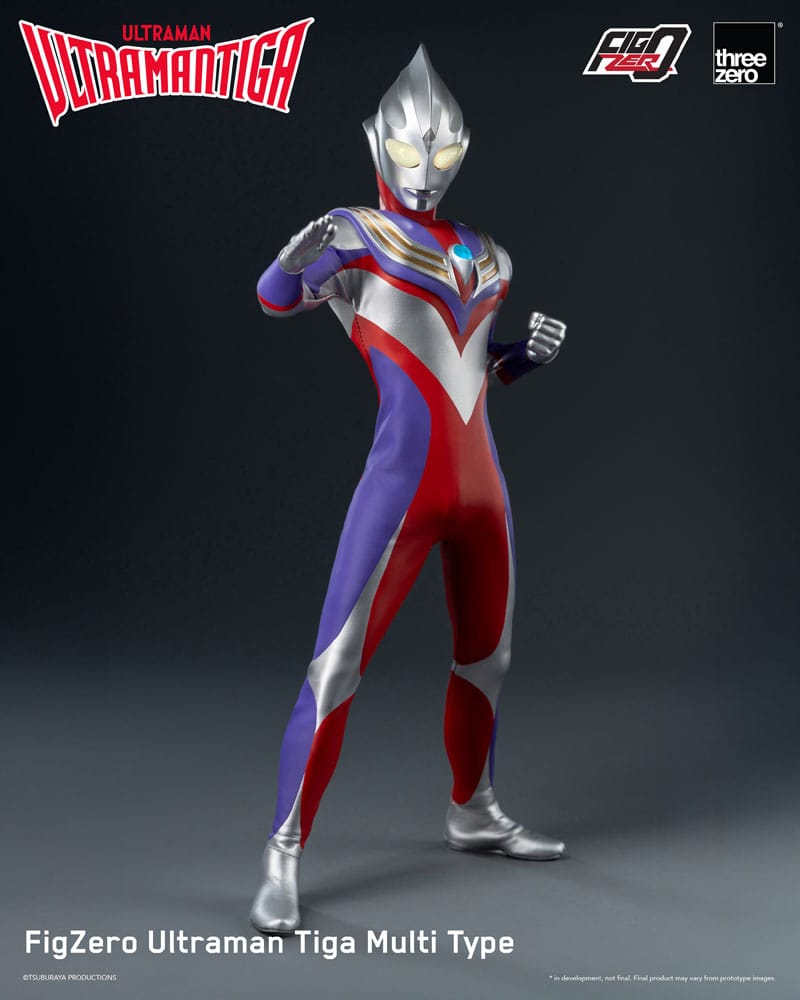 Ultraman Tiga FigZero Actionfigur 1/6 Ultraman Tiga Multi Type 32 cm - Preorder - ETA: 31.07.2026