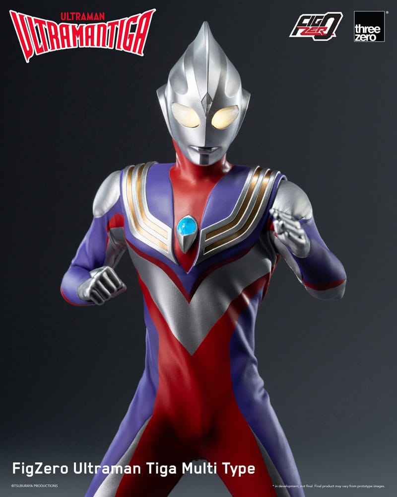 Ultraman Tiga FigZero Actionfigur 1/6 Ultraman Tiga Multi Type 32 cm - Preorder - ETA: 31.07.2026