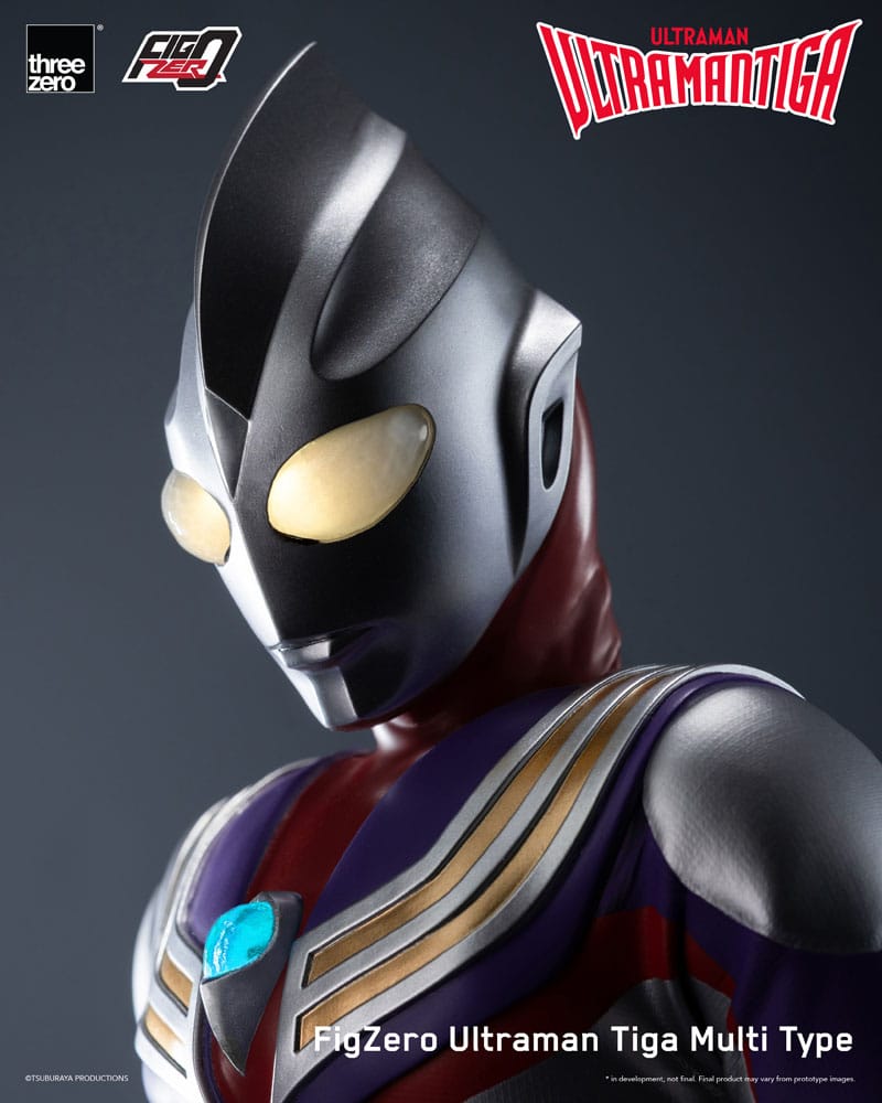 Ultraman Tiga FigZero Actionfigur 1/6 Ultraman Tiga Multi Type 32 cm - Preorder - ETA: 31.07.2026