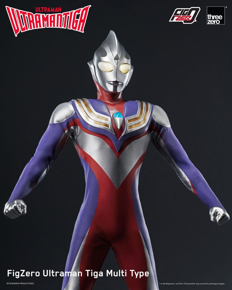 Ultraman Tiga FigZero Actionfigur 1/6 Ultraman Tiga Multi Type 32 cm - Preorder - ETA: 31.07.2026