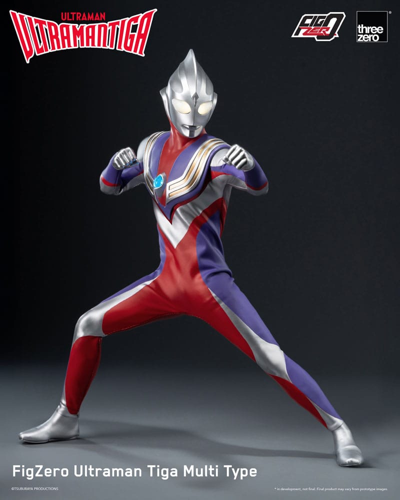 Ultraman Tiga FigZero Actionfigur 1/6 Ultraman Tiga Multi Type 32 cm - Preorder - ETA: 31.07.2026