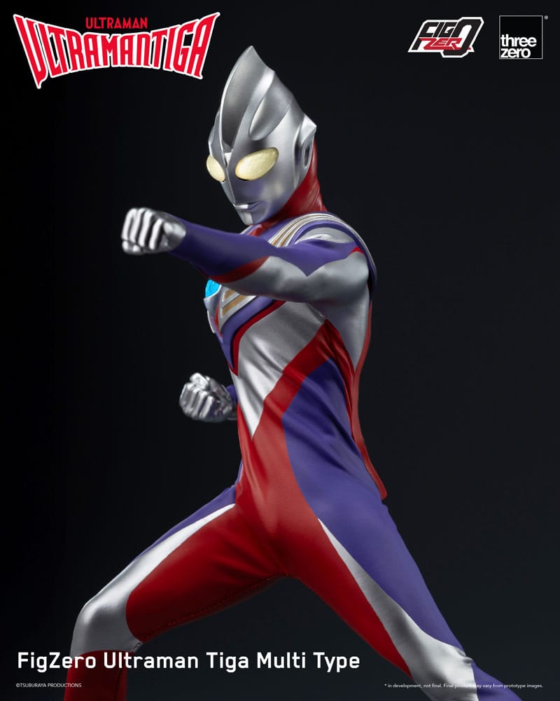 Ultraman Tiga FigZero Actionfigur 1/6 Ultraman Tiga Multi Type 32 cm - Preorder - ETA: 31.07.2026
