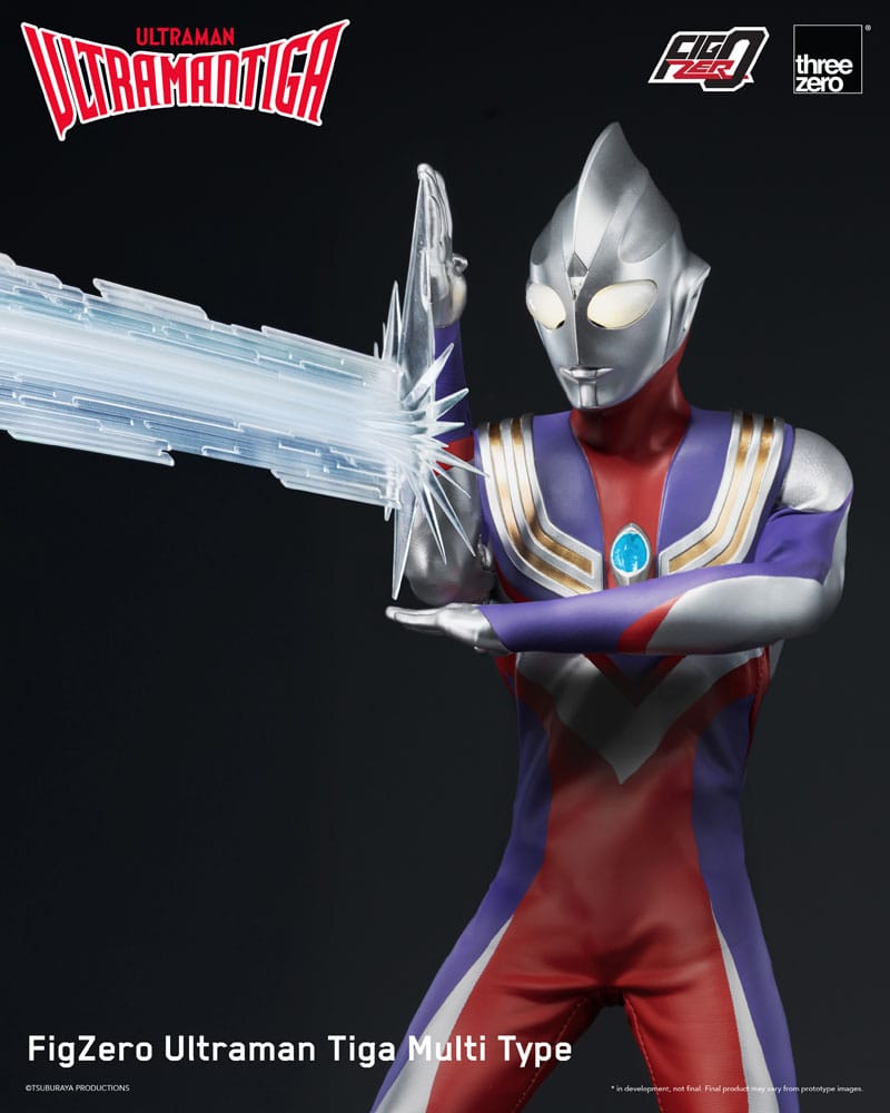 Ultraman Tiga FigZero Actionfigur 1/6 Ultraman Tiga Multi Type 32 cm - Preorder - ETA: 31.07.2026