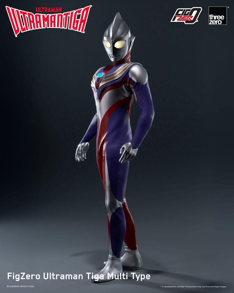 Ultraman Tiga FigZero Actionfigur 1/6 Ultraman Tiga Multi Type 32 cm - Preorder - ETA: 31.07.2026