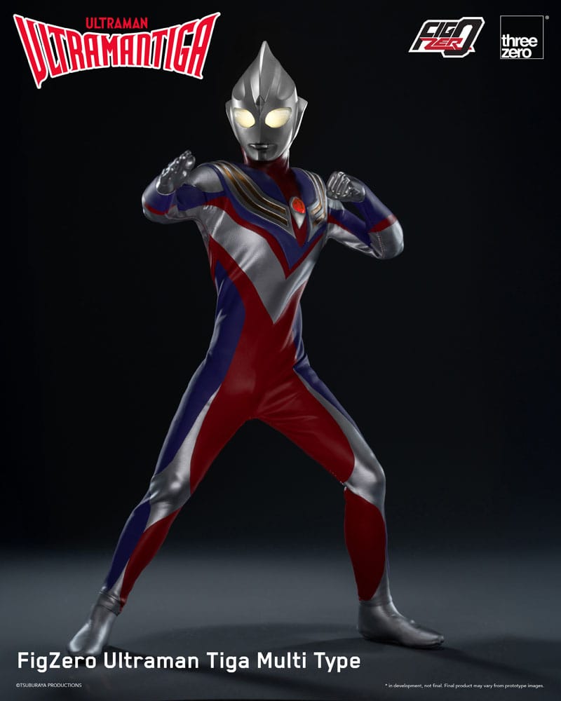 Ultraman Tiga FigZero Actionfigur 1/6 Ultraman Tiga Multi Type 32 cm - Preorder - ETA: 31.07.2026