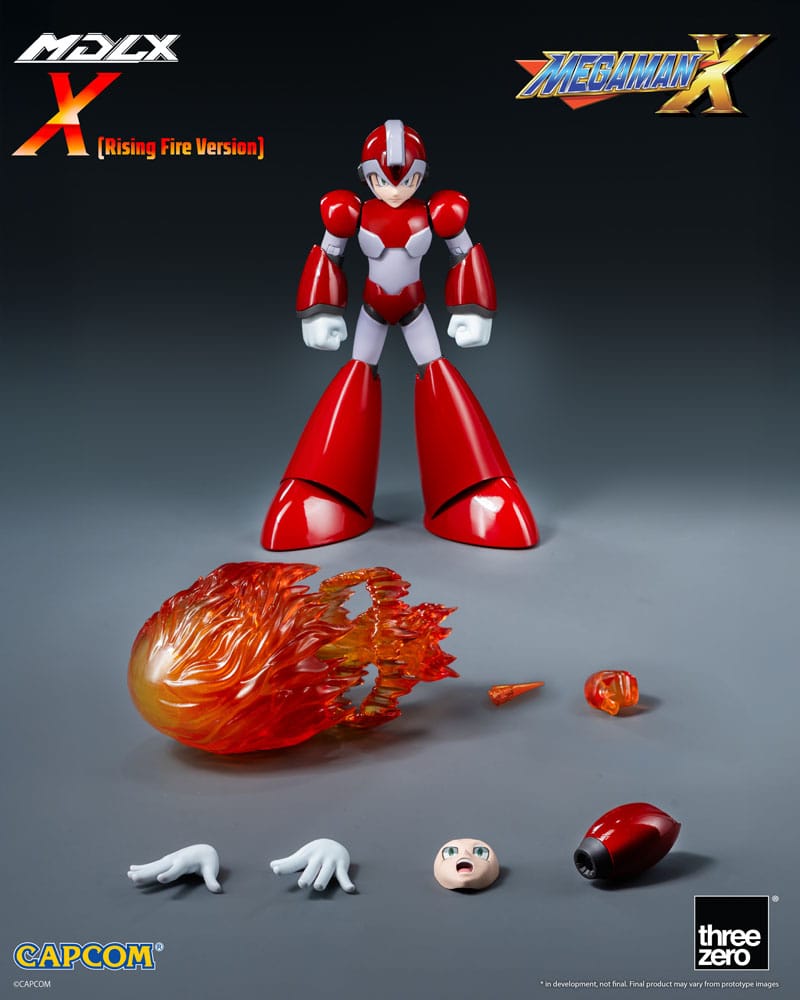Mega Man MDLX Actionfigur Rockman X / Mega Man X (Rising Fire Version) 12 cm - Preorder - ETA: 30.06.2026