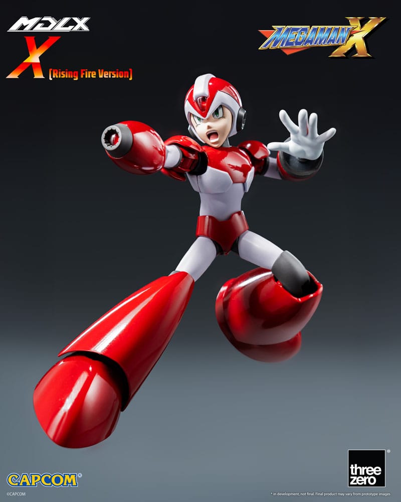 Mega Man MDLX Actionfigur Rockman X / Mega Man X (Rising Fire Version) 12 cm - Preorder - ETA: 30.06.2026