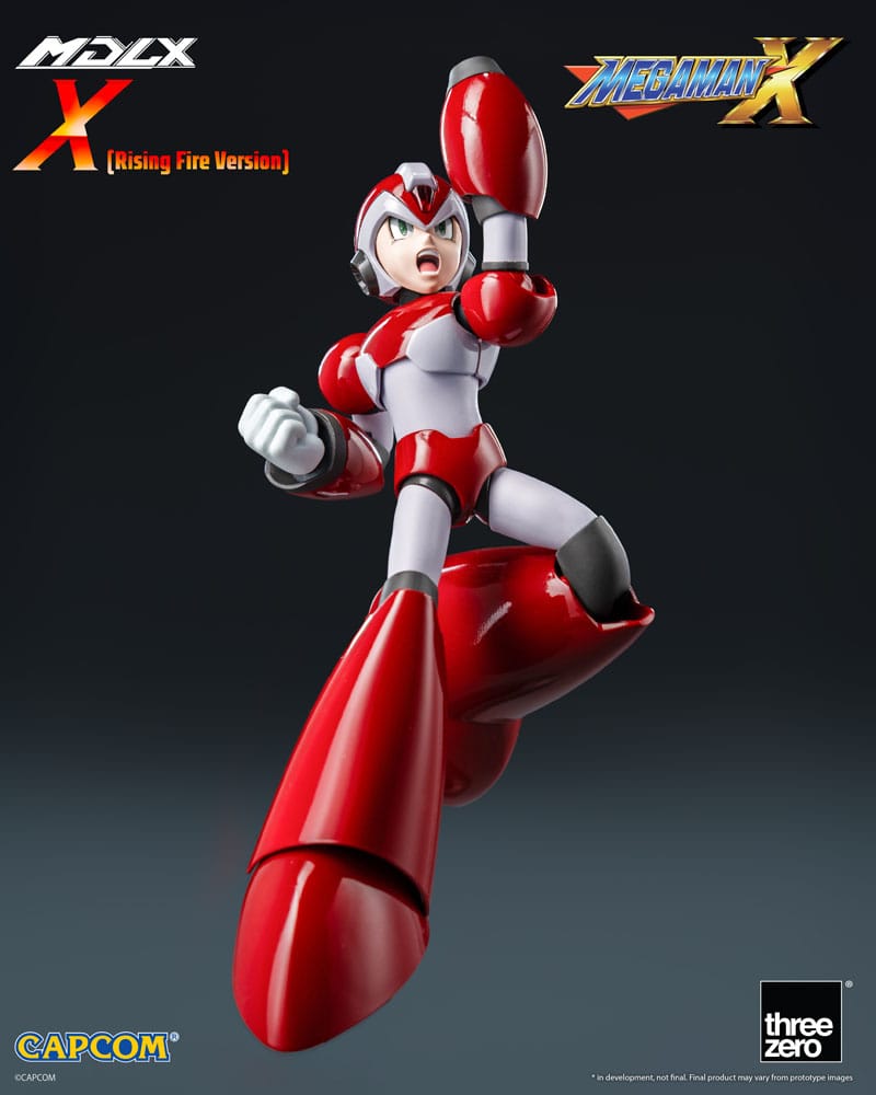Mega Man MDLX Actionfigur Rockman X / Mega Man X (Rising Fire Version) 12 cm - Preorder - ETA: 30.06.2026