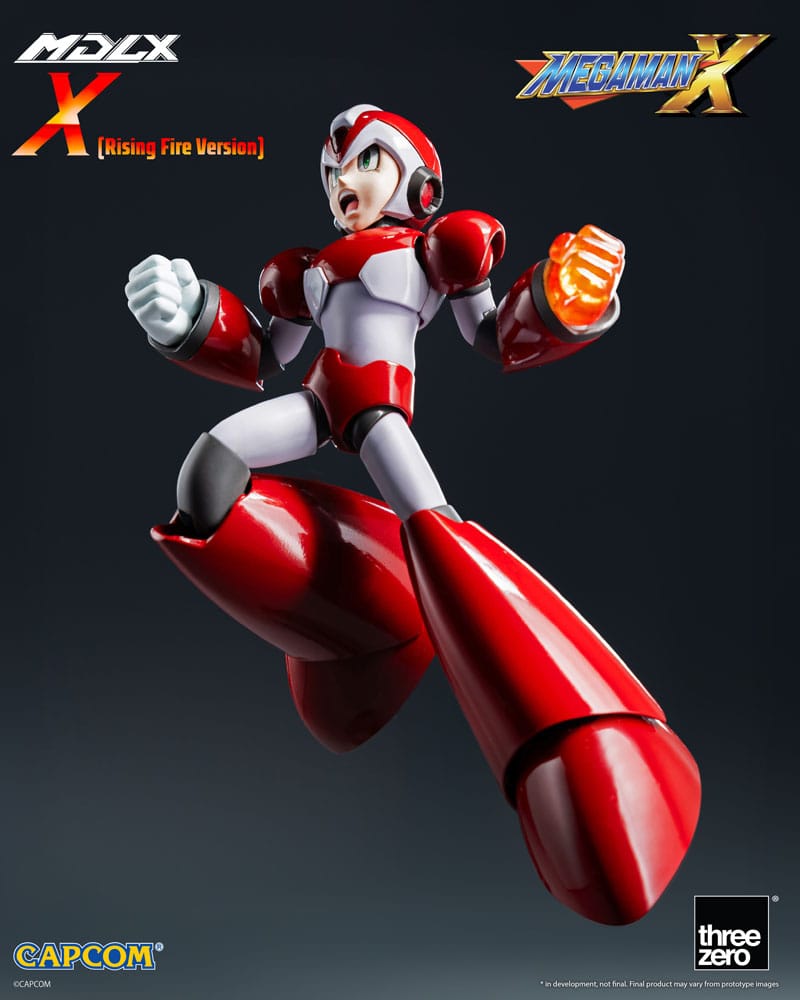 Mega Man MDLX Actionfigur Rockman X / Mega Man X (Rising Fire Version) 12 cm - Preorder - ETA: 30.06.2026