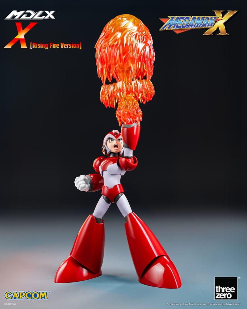 Mega Man MDLX Actionfigur Rockman X / Mega Man X (Rising Fire Version) 12 cm - Preorder - ETA: 30.06.2026