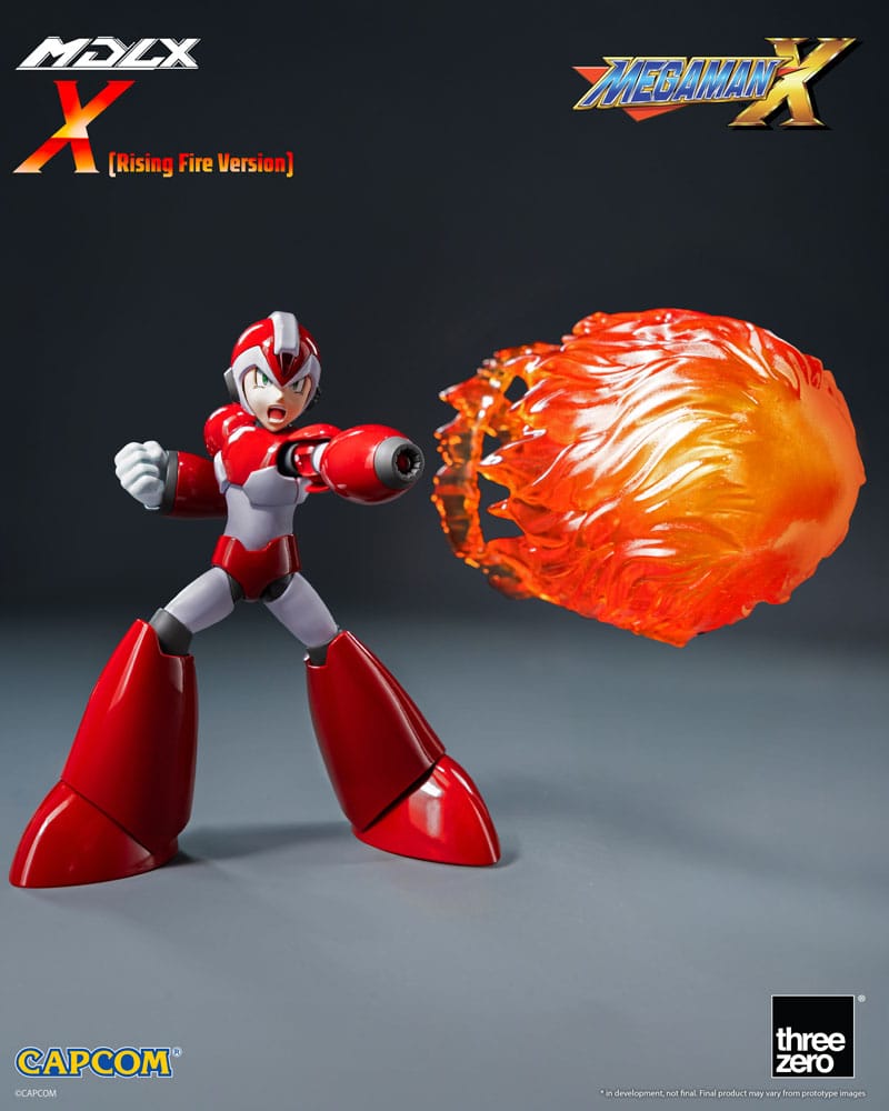 Mega Man MDLX Actionfigur Rockman X / Mega Man X (Rising Fire Version) 12 cm - Preorder - ETA: 30.06.2026