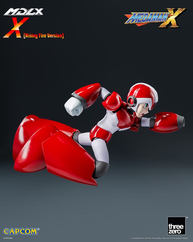 Mega Man MDLX Actionfigur Rockman X / Mega Man X (Rising Fire Version) 12 cm - Preorder - ETA: 30.06.2026