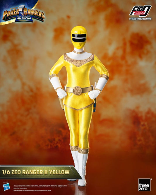 Power Rangers Zeo FigZero Actionfigur 1/6 Ranger II Yellow 30 cm - Versand: 5-7 Tage nach Bestellung