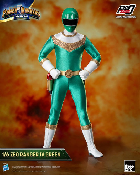 Power Rangers Zeo FigZero Actionfigur 1/6 Ranger IV Green 30 cm - Versand: 5-7 Tage nach Bestellung