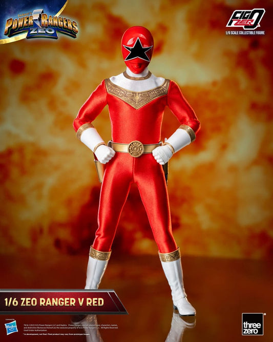 Power Rangers Zeo FigZero Actionfigur 1/6 Ranger V Red 30 cm - Preorder - ETA: 25.02.2027