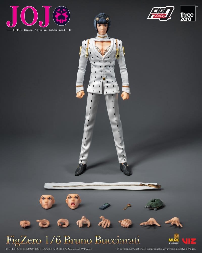 Jojo's Bizarre Adventure: Golden Wind FigZero Actionfigur 1/6 Bruno Bucciarati 31 cm - Preorder - ETA: 25.11.2026