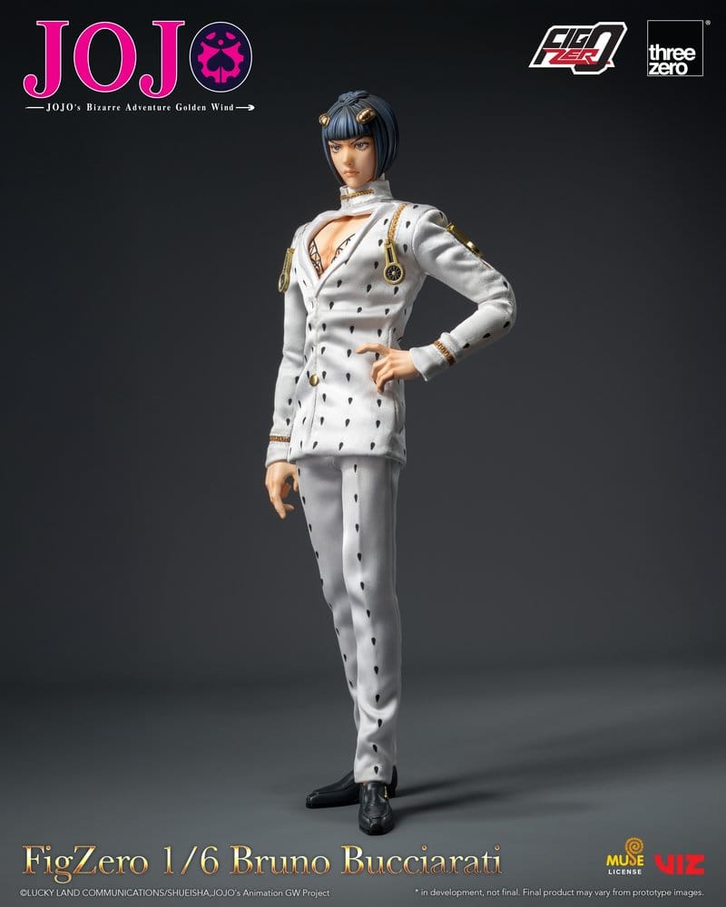 Jojo's Bizarre Adventure: Golden Wind FigZero Actionfigur 1/6 Bruno Bucciarati 31 cm - Preorder - ETA: 25.11.2026