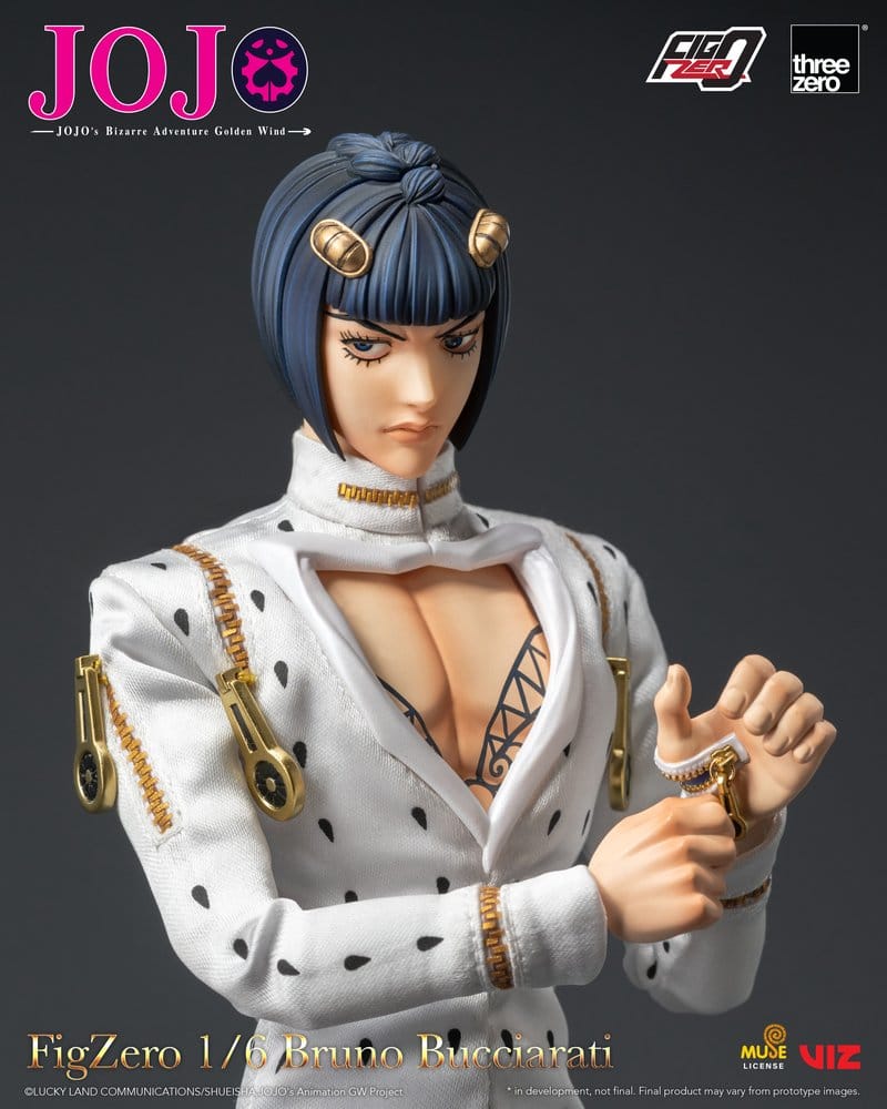 Jojo's Bizarre Adventure: Golden Wind FigZero Actionfigur 1/6 Bruno Bucciarati 31 cm - Preorder - ETA: 25.11.2026