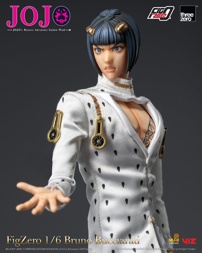 Jojo's Bizarre Adventure: Golden Wind FigZero Actionfigur 1/6 Bruno Bucciarati 31 cm - Preorder - ETA: 25.11.2026