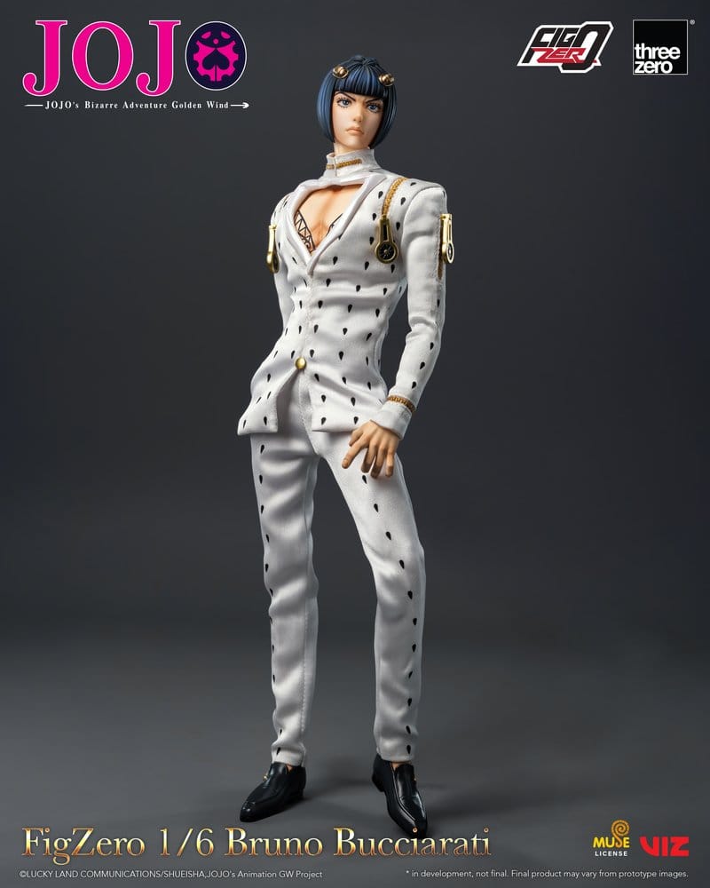 Jojo's Bizarre Adventure: Golden Wind FigZero Actionfigur 1/6 Bruno Bucciarati 31 cm - Preorder - ETA: 25.11.2026