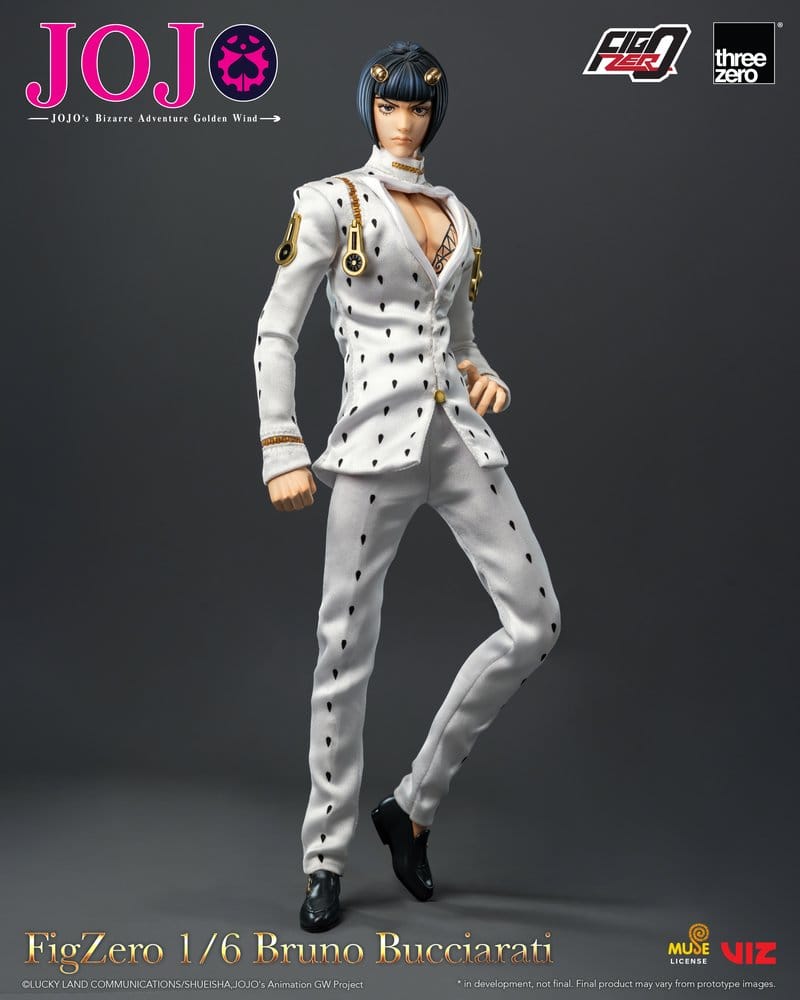 Jojo's Bizarre Adventure: Golden Wind FigZero Actionfigur 1/6 Bruno Bucciarati 31 cm - Preorder - ETA: 25.11.2026