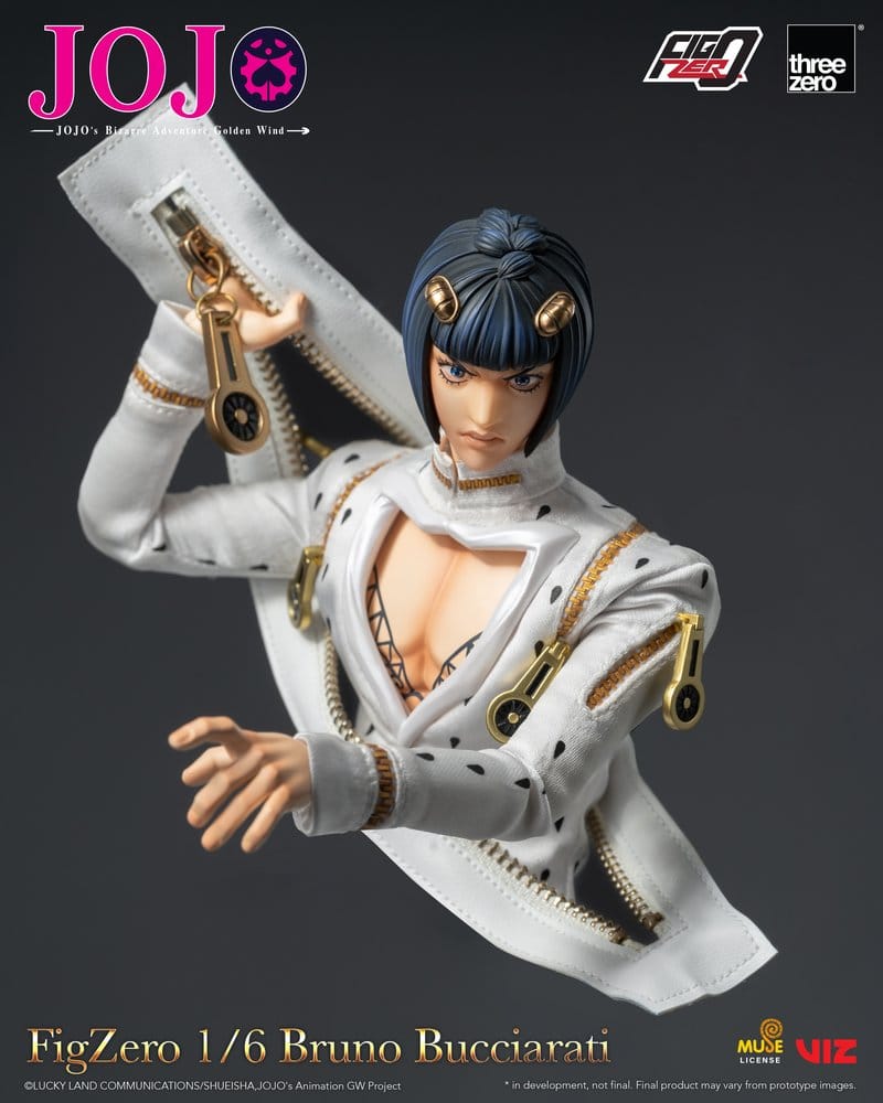 Jojo's Bizarre Adventure: Golden Wind FigZero Actionfigur 1/6 Bruno Bucciarati 31 cm - Preorder - ETA: 25.11.2026
