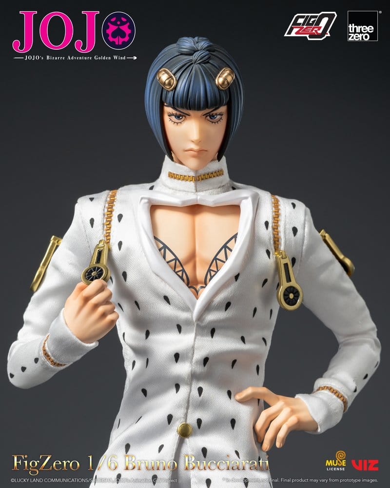 Jojo's Bizarre Adventure: Golden Wind FigZero Actionfigur 1/6 Bruno Bucciarati 31 cm - Preorder - ETA: 25.11.2026