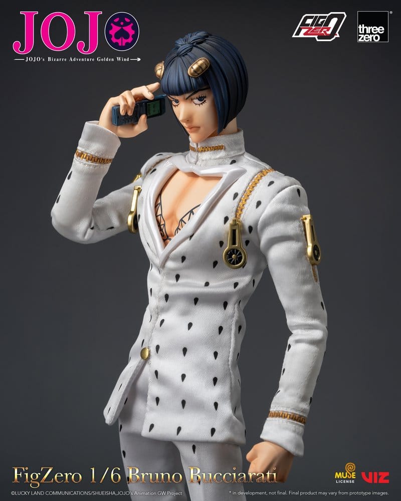 Jojo's Bizarre Adventure: Golden Wind FigZero Actionfigur 1/6 Bruno Bucciarati 31 cm - Preorder - ETA: 25.11.2026