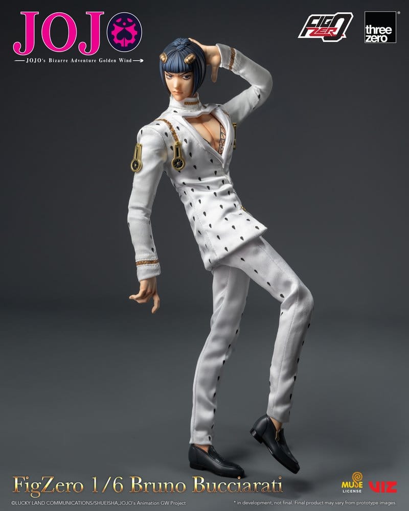 Jojo's Bizarre Adventure: Golden Wind FigZero Actionfigur 1/6 Bruno Bucciarati 31 cm - Preorder - ETA: 25.11.2026