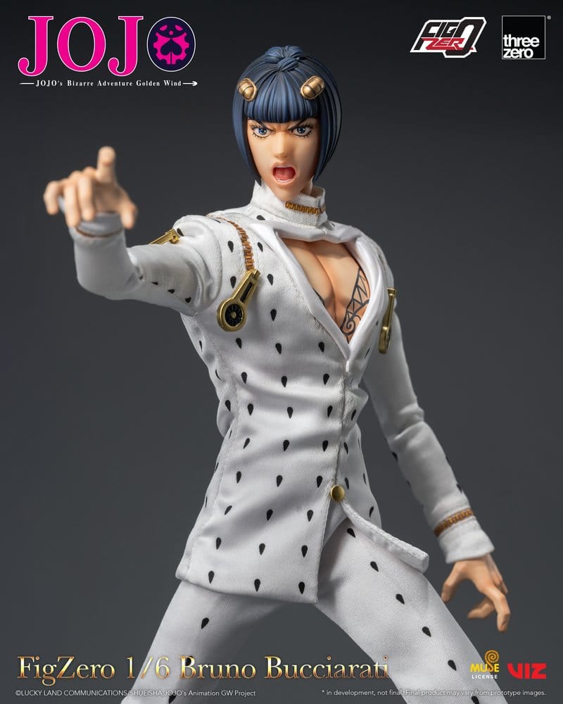Jojo's Bizarre Adventure: Golden Wind FigZero Actionfigur 1/6 Bruno Bucciarati 31 cm - Preorder - ETA: 25.11.2026