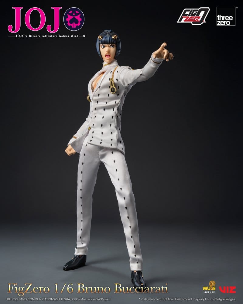 Jojo's Bizarre Adventure: Golden Wind FigZero Actionfigur 1/6 Bruno Bucciarati 31 cm - Preorder - ETA: 25.11.2026
