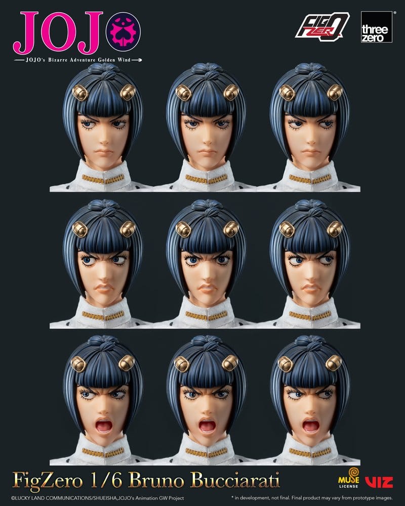 Jojo's Bizarre Adventure: Golden Wind FigZero Actionfigur 1/6 Bruno Bucciarati 31 cm - Preorder - ETA: 25.11.2026
