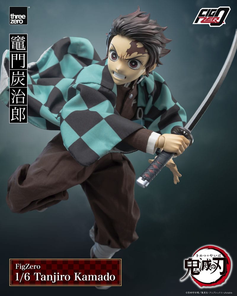 Demon Slayer: Kimetsu no Yaiba FigZero Actionfigur 1/6 Tanjiro Kamado 27 cm - Versand: 5-7 Tage nach Bestellung
