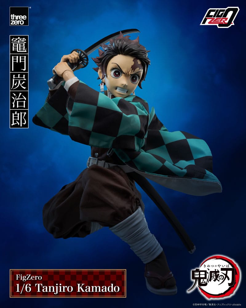 Demon Slayer: Kimetsu no Yaiba FigZero Actionfigur 1/6 Tanjiro Kamado 27 cm - Versand: 5-7 Tage nach Bestellung