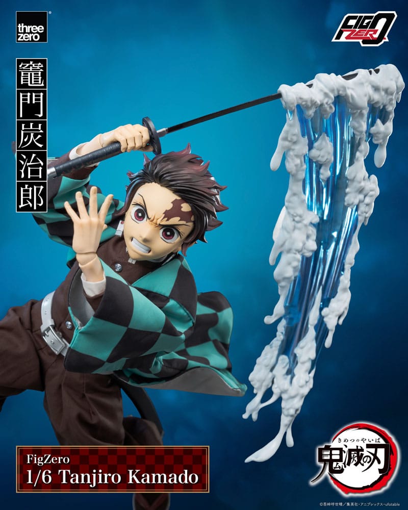 Demon Slayer: Kimetsu no Yaiba FigZero Actionfigur 1/6 Tanjiro Kamado 27 cm - Versand: 5-7 Tage nach Bestellung