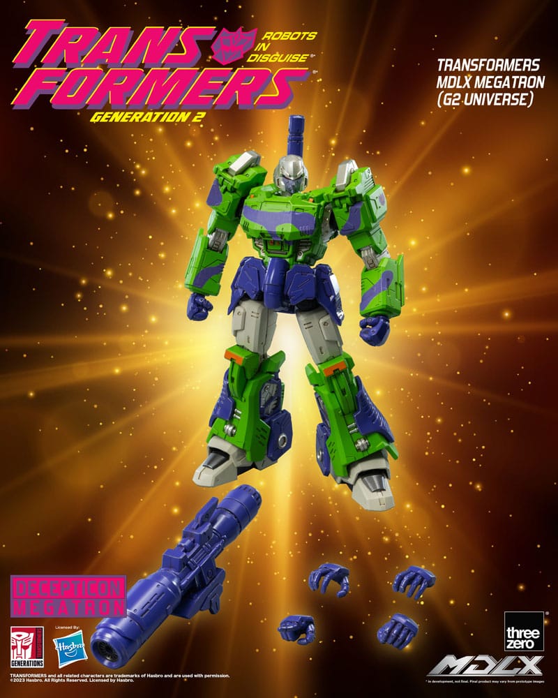 Transformers MDLX Actionfigur Megatron (G2 Universe) 18 cm - Versand: 5-7 Tage nach Bestellung