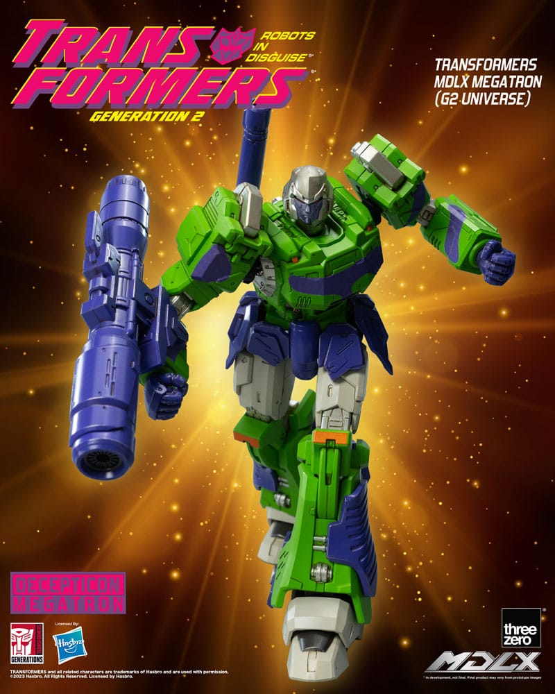 Transformers MDLX Actionfigur Megatron (G2 Universe) 18 cm - Versand: 5-7 Tage nach Bestellung