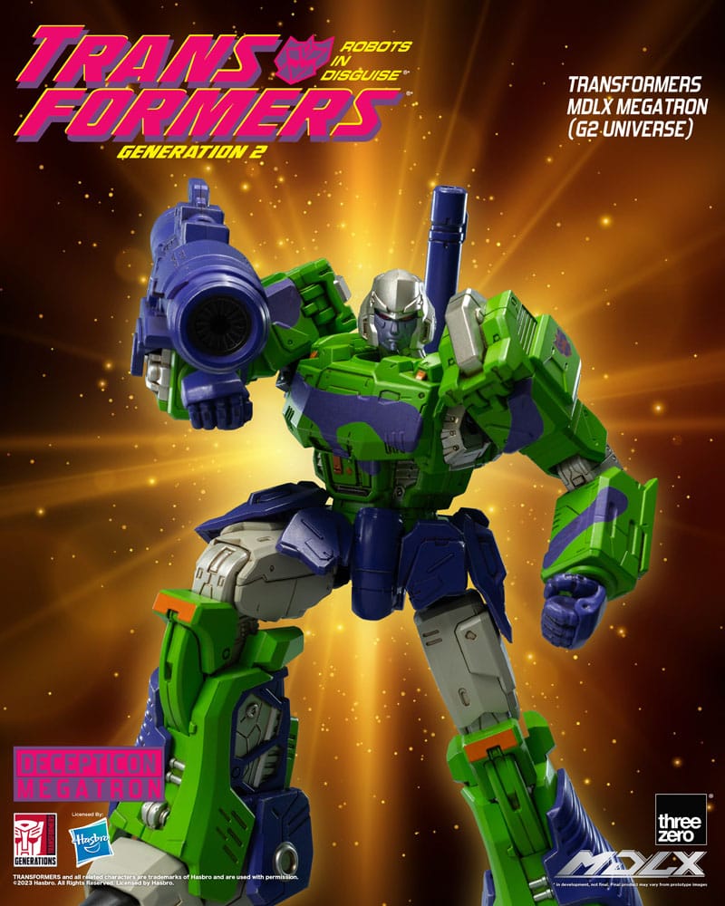 Transformers MDLX Actionfigur Megatron (G2 Universe) 18 cm - Versand: 5-7 Tage nach Bestellung
